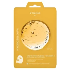 L`Biotica PGA Hydro Fusion + Witamina C, hydrożelowa maska do twarzy z witaminą C, 1 szt.