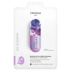 L`Biotica Snail Mask, maska ze śluzem ślimaka na tkaninie, 23 ml
