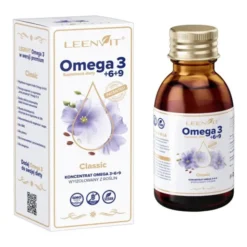 Leenvit Omega 3 Classic, płyn, 125 ml