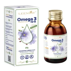 Leenvit Omega 3 Fit, płyn, 125 ml