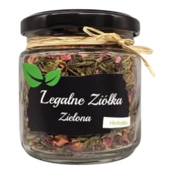 Legalne Ziółka, mieszanka ziół Zielona, słoik, 50 g
