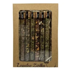 Legalne Ziółka, zestaw Herbata w Probówkach, mieszanka ziół, 80 g