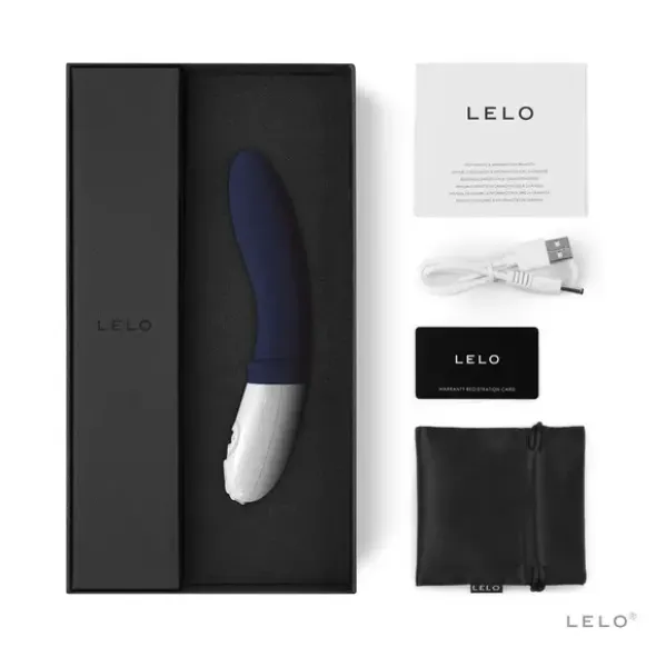 Lelo Billy 2 Deep Blue, wibrator analny, 1 szt.