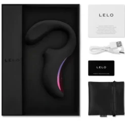 Lelo Enigma Black, wibrator soniczny o podwójnym działaniu, 1 szt.