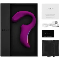 Lelo Enigma Deep Rose, wibrator soniczny o podwójnym działaniu, 1 szt.