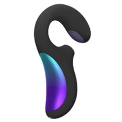 Lelo Enigma Double Sonic Stormy Black, podwójny wibrator soniczny, 1 szt.