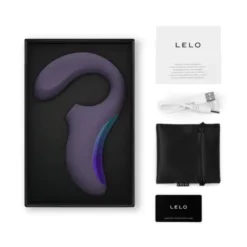 Lelo Enigma Wave Cyber Purple, potrójny wibrator soniczny, 1 szt.