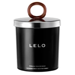 LELO Flickering Touch Massage Candle, świeczka do masażu o zapachu wanilii i kakao, 150 g