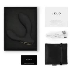Lelo Hugo 2 Black, masażer prostaty sterowany aplikacją