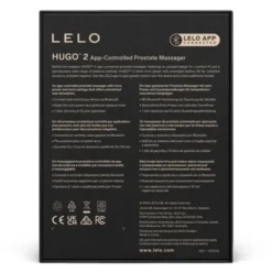 Lelo Hugo 2 Black, masażer prostaty sterowany aplikacją
