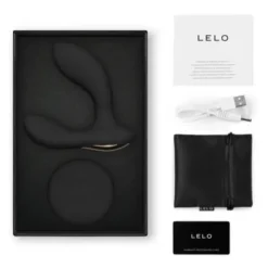 Lelo Hugo 2 Remote Black, masażer prostaty z pilotem, 1 szt.