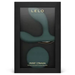 Lelo Hugo 2 Remote Green, masażer prostaty z pilotem, 1 szt.
