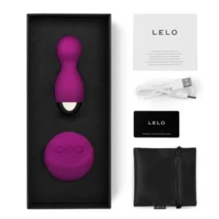 LELO Hula Beads, jajeczko wibrujące, fuksja, 1 szt.