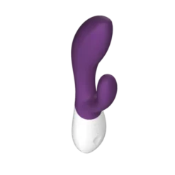 Lelo Ina Wave 2 Plum, wibrator króliczek, 1 szt.