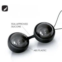 Lelo Luna Beads Noir, kulki gejszy, 1 szt.