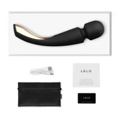 LELO Smart Wand 2 Large, wibrator, czarny, 1 szt.