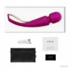 LELO Smart Wand 2 Large, wibrator, fuksja, 1 szt.