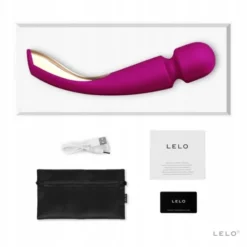 LELO Smart Wand 2 Large, wibrator, fuksja, 1 szt.