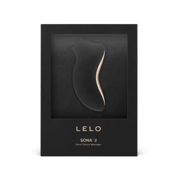 Lelo Sona 2 Black, soniczny stymulator łechtaczki, 1 szt.