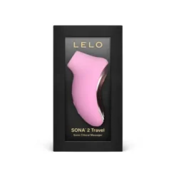 Lelo Sona 2 Travel Pink, kompaktowy soniczny stymulator łechtaczki, 1 szt.