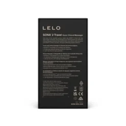 Lelo Sona 2 Travel Pink, kompaktowy soniczny stymulator łechtaczki, 1 szt.