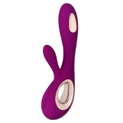 Lelo Soraya Wave Deep Rose, wibrator typu króliczek, 1 szt.