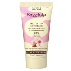 L'Erboristica, krem do rąk i paznokci z olejem ze słodkich migdałów, 75 ml