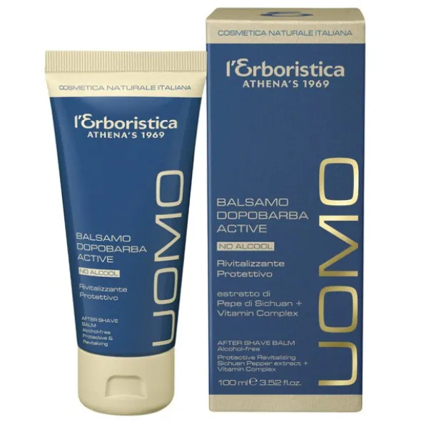 L'Erboristica Uomo Active, balsam po goleniu, 100 ml