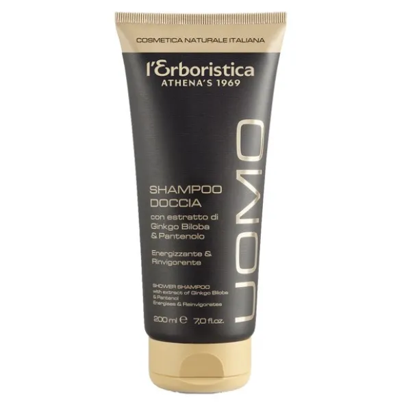 L'Erboristica Uomo, Szampon, żel pod prysznic dla mężczyzn, 200 ml