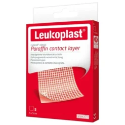 Leukoplast Cuticell Paraffin, opatrunek specjalistyczny, 5 cm x 5 cm, 5 szt.