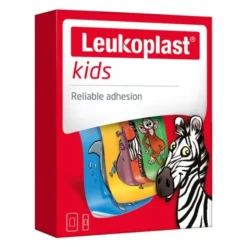 Leukoplast Kids, plastry z opatrunkiem dla dzieci, 12 szt.