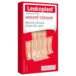 Leukoplast Strip, plastry do zamykania ran, 9 szt.