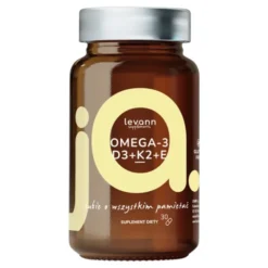 Levann "jA" Omega 3 + D3 + K2 + E, kapsułki, 30 szt.
