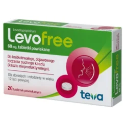 Levofree, 60 mg, tabletki powlekane, 20 szt.