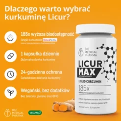 Licur MAX, kapsułki twarde, 30 szt.