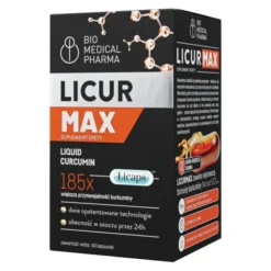 Licur MAX, kapsułki twarde, 60 szt.
