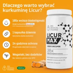 Licur MAX, kapsułki twarde, 60 szt.