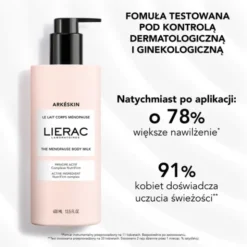 Lierac Arkeskin, balsam do ciała w okresie menopauzy, 400 ml