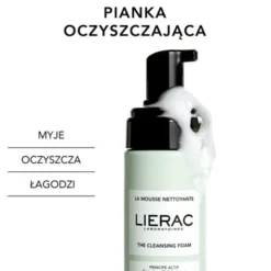 Lierac, pianka oczyszczająca do twarzy, 150 ml