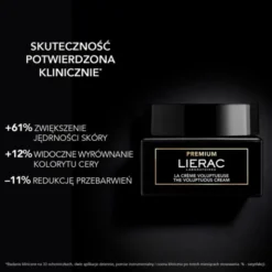 Lierac Premium, bogaty krem przeciwzmarszczkowy, 50 ml