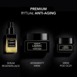 Lierac Premium, jedwabisty krem przeciwzmarszczkowy, refill, 50 ml