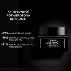 Lierac Premium, jedwabisty krem przeciwzmarszczkowy, refill, 50 ml