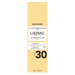 Lierac Sunissime, emulsja ochronna do twarzy i dekoltu, SPF30, 40 ml