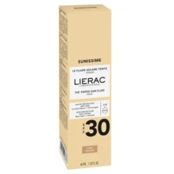 Lierac Sunissime, koloryzująca emulsja ochronna do twarzy, SPF 30, 40 ml