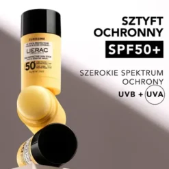 Lierac Sunissime, ochronny sztyft do ciała, SPF 50+, 15 ml