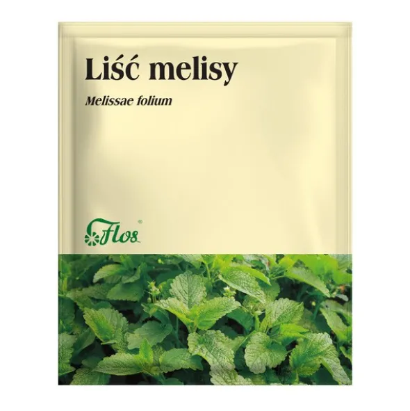 Liść melisy, zioło pojedyncze, 50 g (Flos)