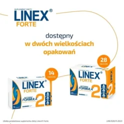 Linex Forte, kapsułki., 28 szt.
