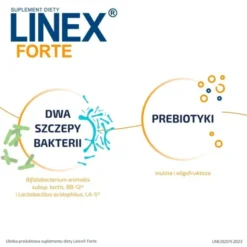 Linex Forte, kapsułki, 14 szt.