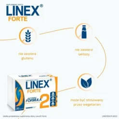 Linex Forte, kapsułki, 14 szt.