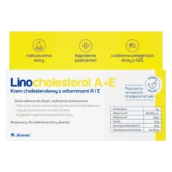 Linocholesterol A+E, krem cholesterolowy z witaminami A i E, 50 g